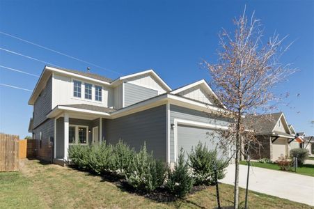 New construction Single-Family house 129 Trailstone Dr, Bastrop, TX 78602 Walker- photo 1 1