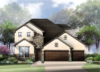 New construction Single-Family house 225 Grand Legacy, New Braunfels, TX 78130 Abbey : 60-2758F.1- photo 0