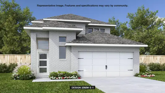 New construction Single-Family house 162 Blackborrow Dr, Kyle, TX 78640 plan 2392W - image