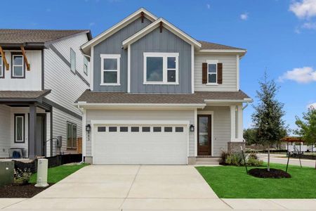 New construction Single-Family house 916 Venus Cir, Unit 102, Round Rock, TX 78664 plan The Markham - image