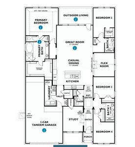 New construction Single-Family house 16110 Rustling Woods Rd, Conroe, TX 77302 Plan 5039 Exterior D- photo 7 7