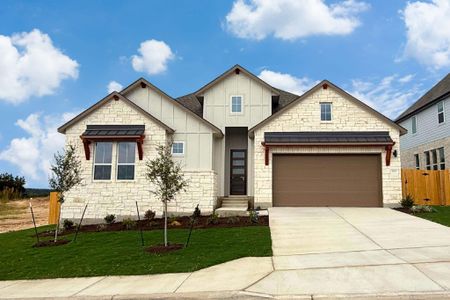 New construction Single-Family house 1517 Shelby Ln, Georgetown, TX 78628 plan Lincoln - image