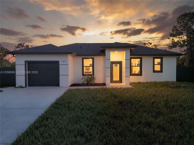 New construction Single-Family house 707 Bahama Ave S, Lehigh Acres, FL 33974 - image