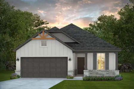 New construction Single-Family house 2038 Knippa, San Antonio, TX 78253 plan Gunnison - image