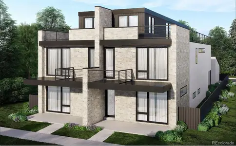 New construction Duplex house 21 S Jackson St, Denver, CO 80209 - image