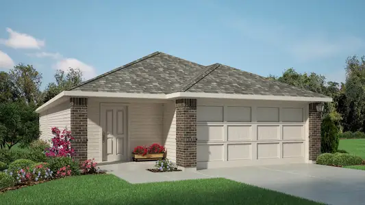 New construction Single-Family house 4132 Woodhill Bend Dr, Crowley, TX 76036 plan CAPROCK - image