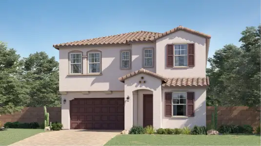 New construction Single-Family house 12003 W Calle Escuda, Peoria, AZ 85383 plan Carlsbad Plan 3526 - image