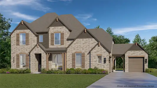 New construction Single-Family house 2711 Fawnwood Ct, Sherman, TX 75092 plan Royston G - image