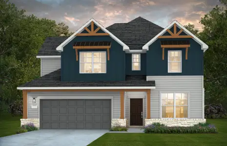 New construction Single-Family house 117 Farming Grv, Boerne, TX 78006 plan Lexington - image