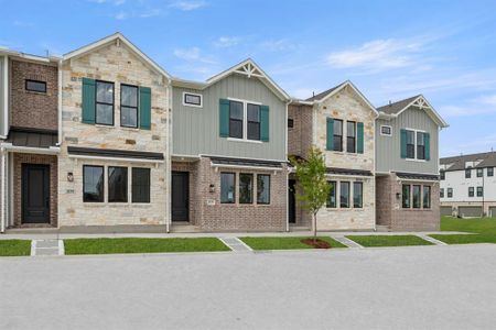 New construction Townhouse house 835 Pedernales Dr, Plano, TX 75075 plan Heritage - image