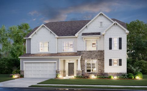 New construction Single-Family house 3803 Forty Acre Dr, Monroe, NC 28112 plan Townsend - image