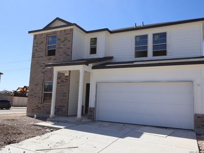 New construction Single-Family house 1640 Viola Ln, New Braunfels, TX 78130 plan Harrison - 35' Smart Series - image