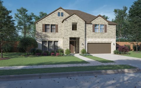 New construction Single-Family house 2431 Silver Spring Ct, Celina, TX 75009 plan Cascade - image