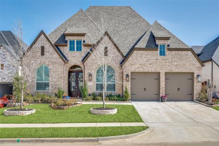 New construction Single-Family house 1404 Buttercup Ave, Aubrey, TX 76227 plan 215 Plan - image