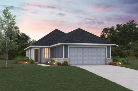 New construction Single-Family house 239 Orchard Laurel Dr, Alvin, TX 77511 plan Hays - image