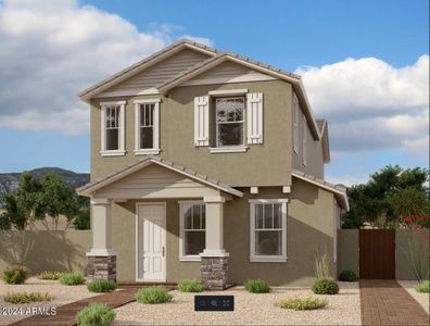 New construction Single-Family house 25907 N 23Rd Avenue, Phoenix, AZ 85085 Ridgeline Homeplan- photo 0