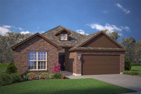 New construction Single-Family house 201 Kinley Street, Grandview, TX 76050 OXFORD- photo 0