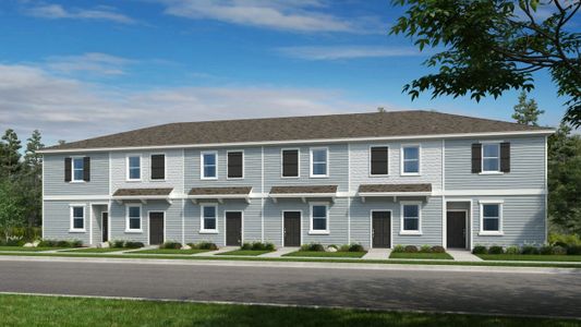 New construction Townhouse house 7209 Sabal Ter, Jacksonville, FL 32210 plan Juniper - image