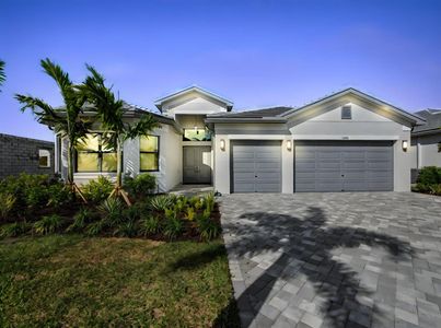 New construction Single-Family house 12476 Sw Pink Playa Pkwy, Port St. Lucie, FL 34987 plan Julia - image