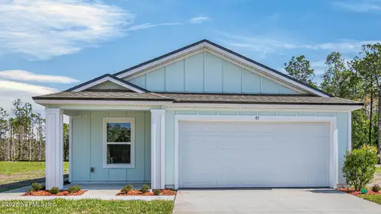 New construction Single-Family house 47 Mulligan Wy, Bunnell, FL 32110 plan St. George - image