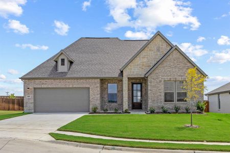 New construction Single-Family house 605 Bonnie Rose Ln, Van Alstyne, TX 75495 plan Baker DEF - image