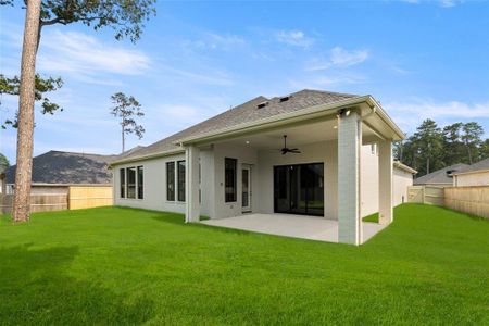 New construction Single-Family house 15638 Audubon Park Dr, Magnolia, TX 77354 Presley III C- photo 30 30