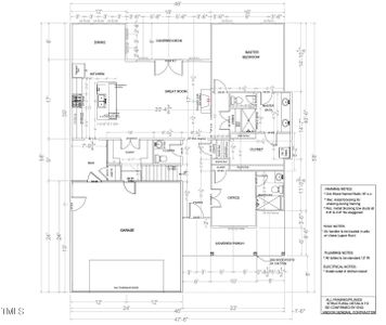 The Parker- 724 Coley 1st Floor Plan