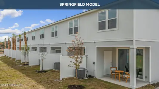 New construction Townhouse house 125 Elmhurst Ln, Saint Augustine, FL 32084 plan Springfield - image