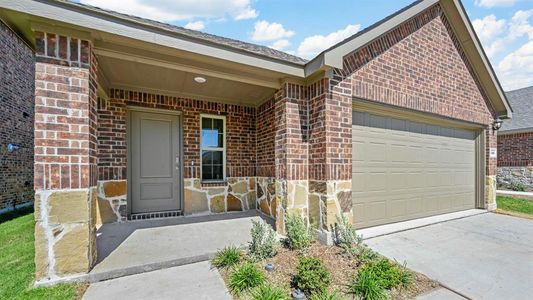 New construction Single-Family house 1106 Stones Throw Way, Princeton, TX 75407 X40C Caroline- photo 0