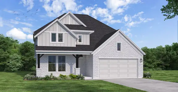 New construction Single-Family house 6834 Hillside View Ln, League City, TX 77573 plan Ingleside - image