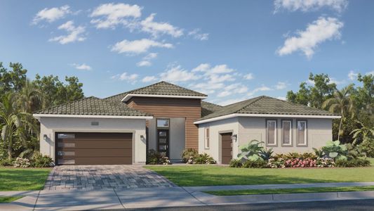 New construction Single-Family house 12227 White Blossom Ct, Parrish, FL 34219 plan Sabal - image
