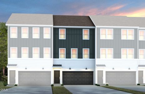 New construction Townhouse house 2857 Farmhouse Dr, Apex, NC 27502 - image