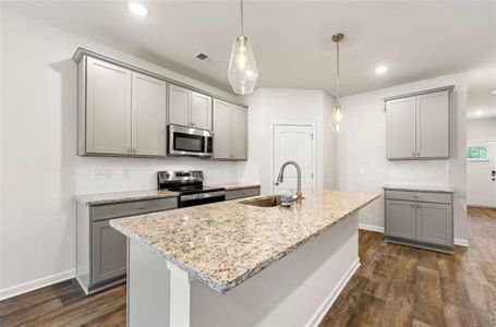 New construction Townhouse house 8363 Columbia Ct, Unit LOT 14, Palmetto, GA 30268 - image