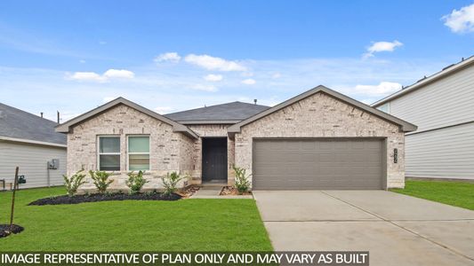 New construction Single-Family house 24903 Evergreen Leaf Lp, Magnolia, TX 77355 plan Huntsville - image