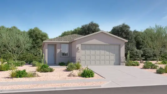 New construction Single-Family house 12250 N Manley Ave, Marana, AZ 85653 plan Belmont - image