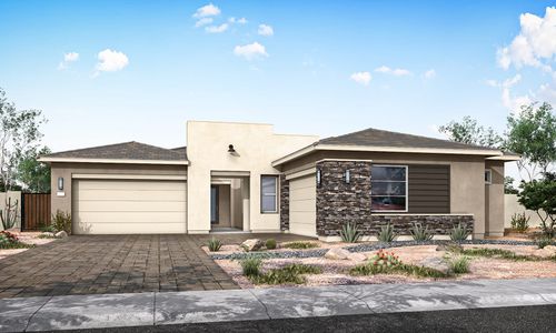 New construction  house 3541 W Summerside Rd, Phoenix, AZ 85339 plan Pecan Plan 58-6 - image