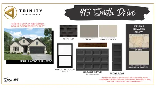 New construction Single-Family house 413 Smith Rd, Springtown, TX 76082 plan The Concho - image 4