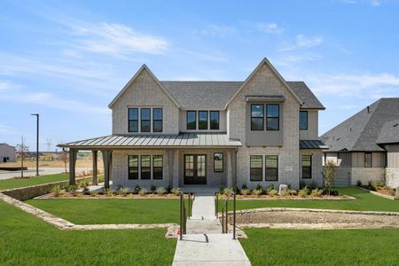 New construction Single-Family house 9108 Landmark Trl, Denton, TX 76207 plan Montclaire - image
