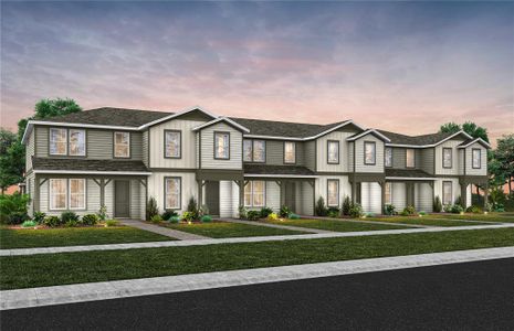 New construction Townhouse house 1147 Lemongrass Aly, Orlando, FL 32820 - image