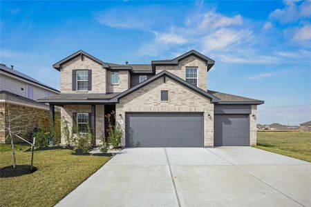 New construction Single-Family house 734 Stagecoach Dr, Dayton, TX 77535 plan Blanco - image