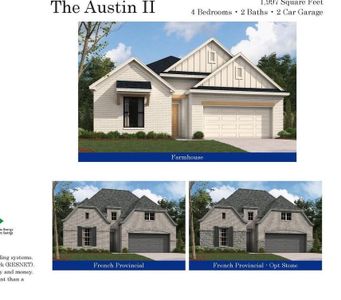 New construction Single-Family house 1416 Kirkdale Drive, Forney, TX 75126 The Austin II - photo 1 1