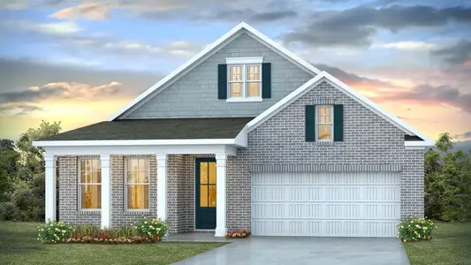 New construction Single-Family house 286 Livingston Woods Dr, Irmo, SC 29063 plan Darby - image