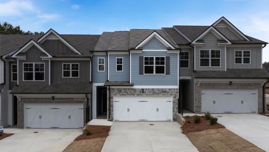 New construction Townhouse house 6626 Corryton St, Flowery Branch, GA 30542 plan Salisbury - image