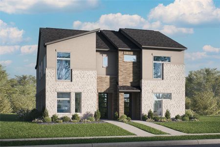 New construction Townhouse house 905 Meadowcrest Dr, Plano, TX 75075 - image