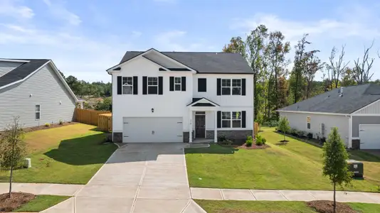 New construction Single-Family house 351 Friendship Oak Wy, Hampton, GA 30228 Hayden- photo 0