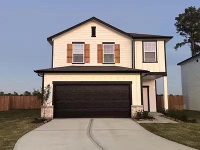 New construction Single-Family house 25411 Yegua Creek Dr, Magnolia, TX 77355 plan Magellan - image