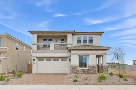 New construction Single-Family house 7707 W Smoketree Dr, Peoria, AZ 85383 plan Calico - image