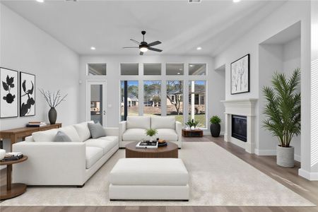 New construction Single-Family house 630 Running Iron Ln, Magnolia, TX 77354 plan Cameron - image 19