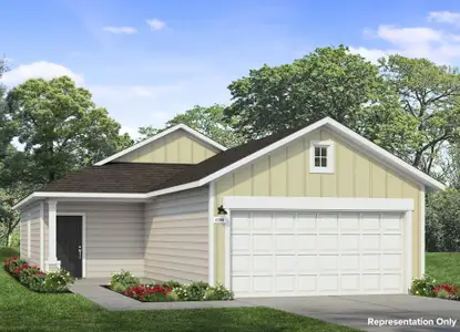 New construction Single-Family house 12020 Ravenna Cv, Austin, TX 78747 plan Cloverleaf 1230 - image