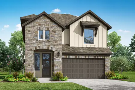 New construction Single-Family house 3507 Kent Chalk Rd, Buda, TX 78610 plan Mariposa - image